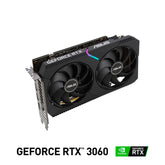 Tarjeta De Video Asus Dual-Rtx3060-O8g Oc 8gb Gddr6, Pcie4.0k, Hdmi, Dp